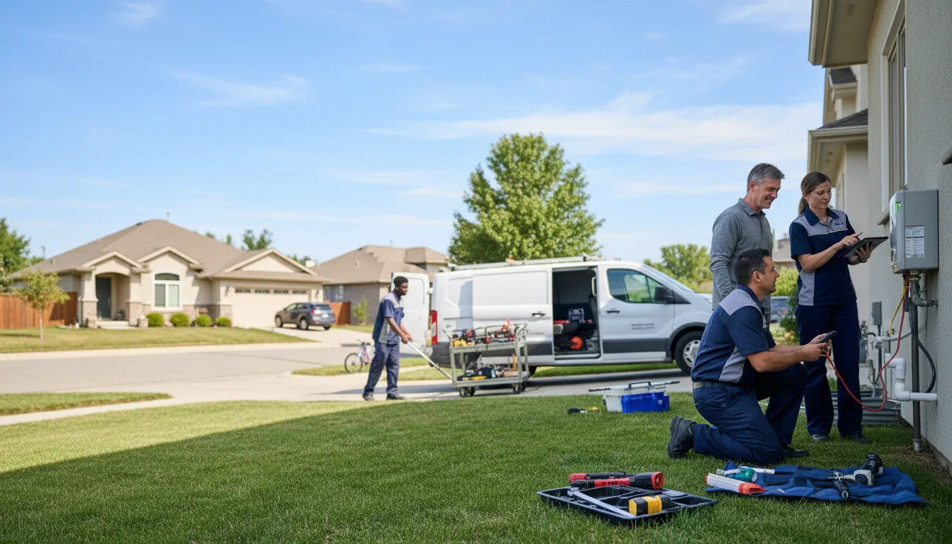 Tankless water heater service in Gettysburg, PA